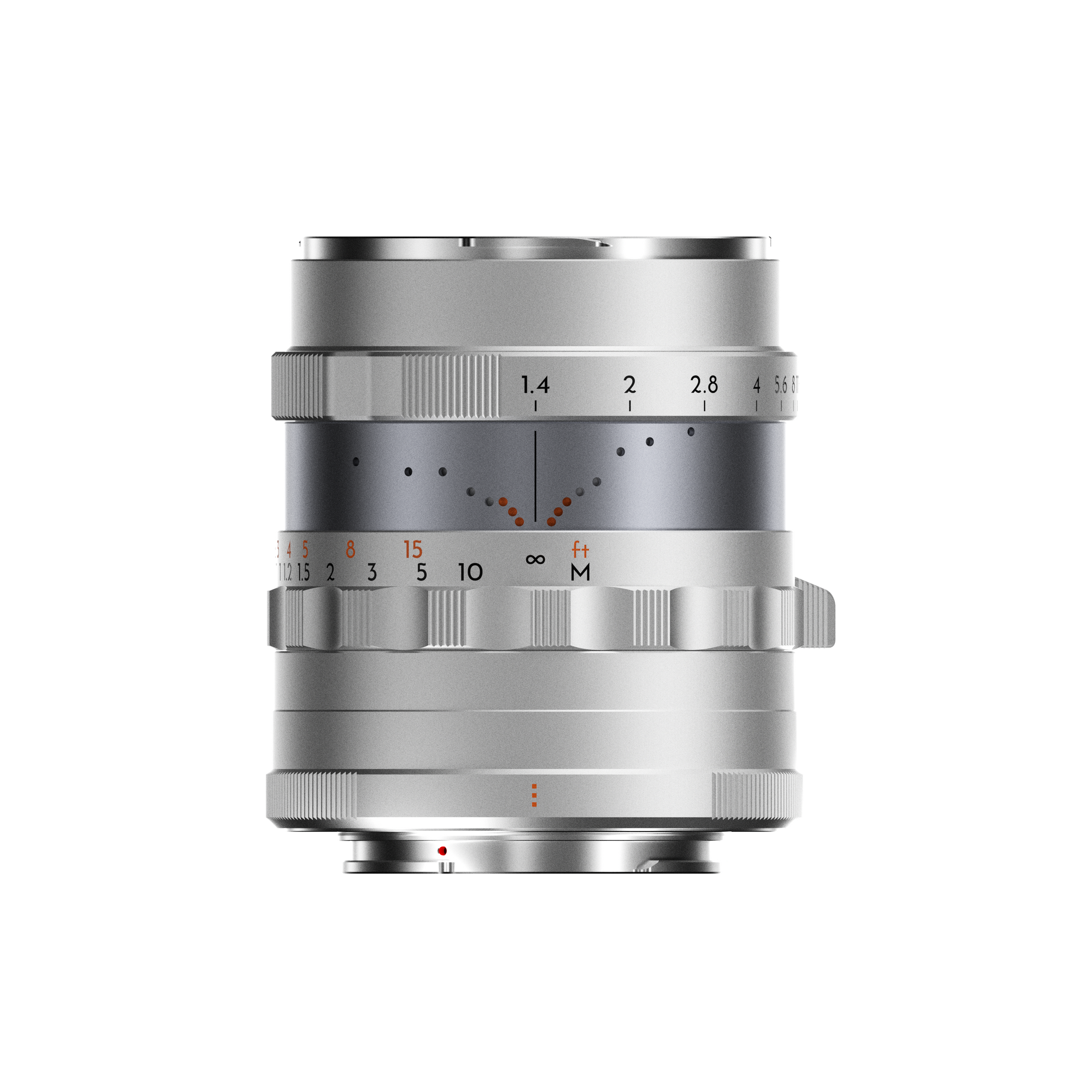 Thypoch Simera 28mm f1.4 for Fujifilm X Mount Lens (Silver