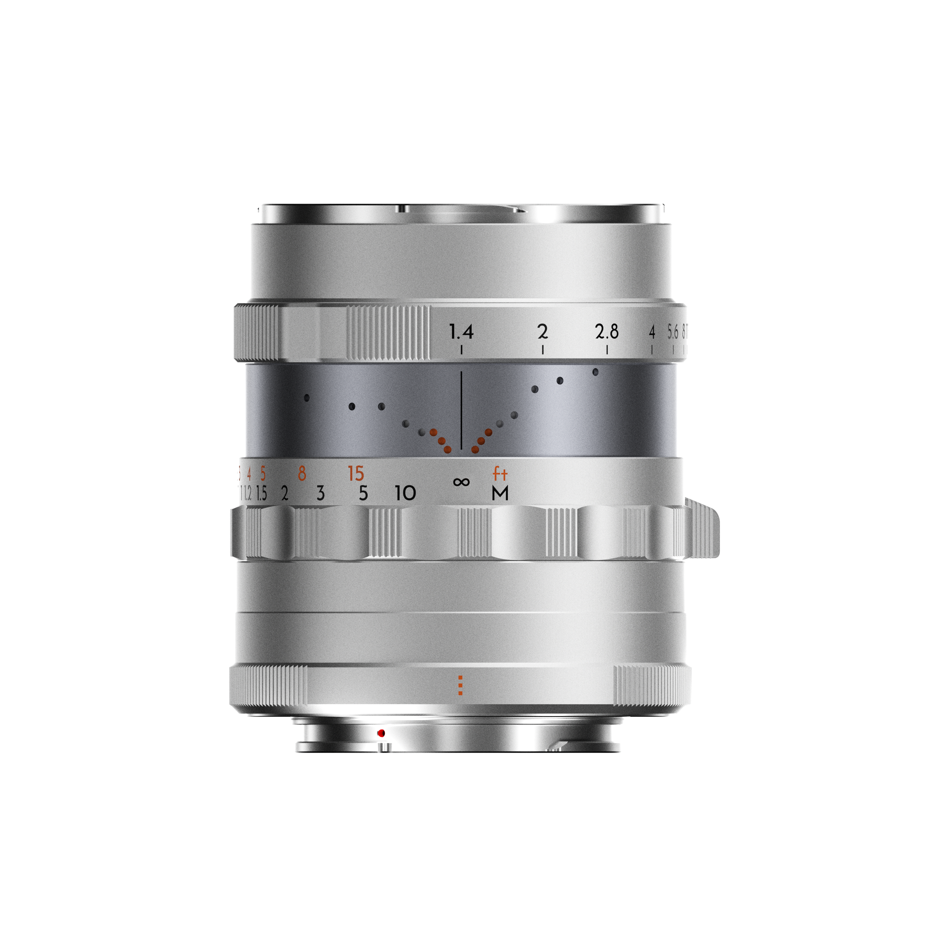 Thypoch Simera 28mm f1.4 for Fujifilm X Mount Lens (Silver)