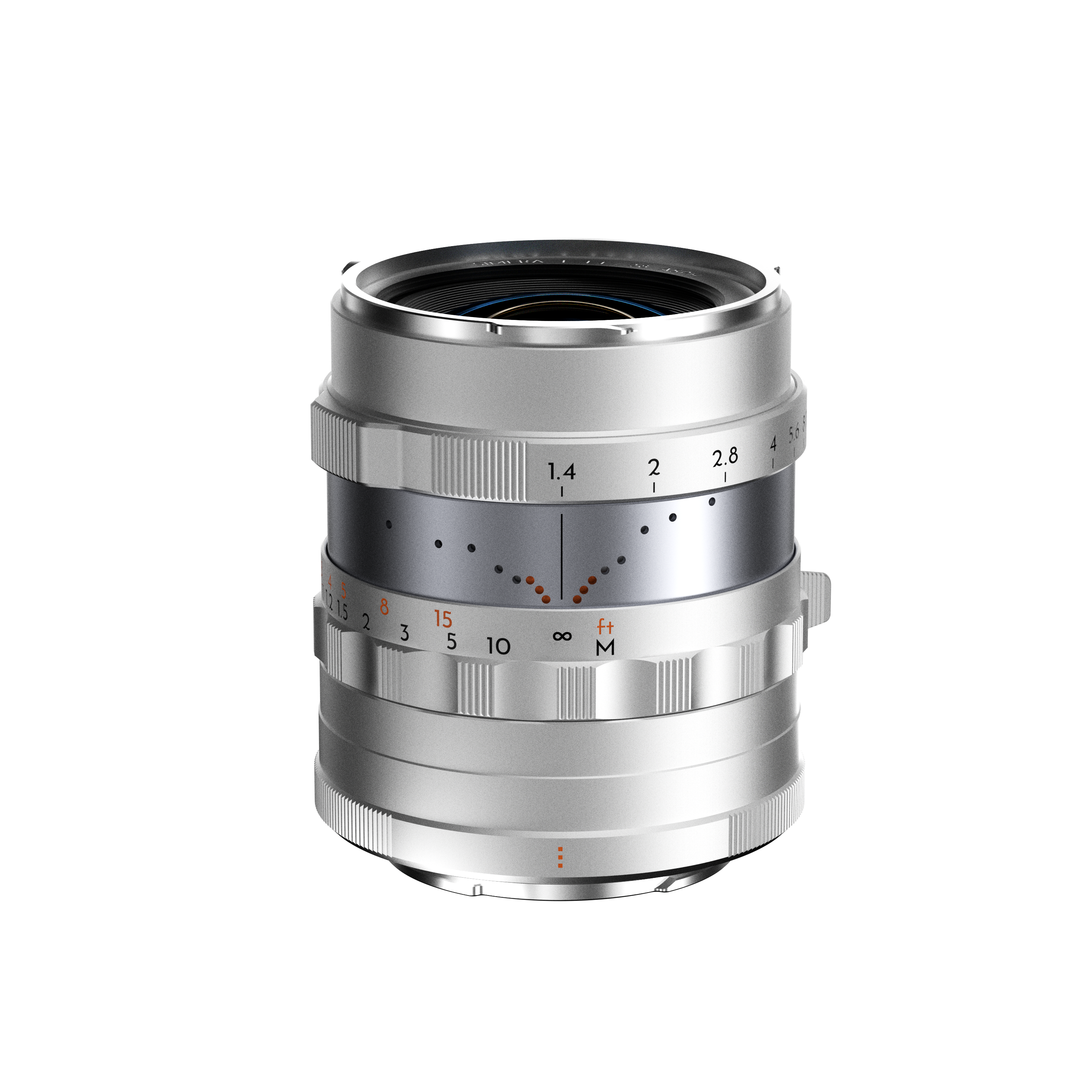 Thypoch Simera 28mm f1.4 for Fujifilm X Mount Lens (Silver)