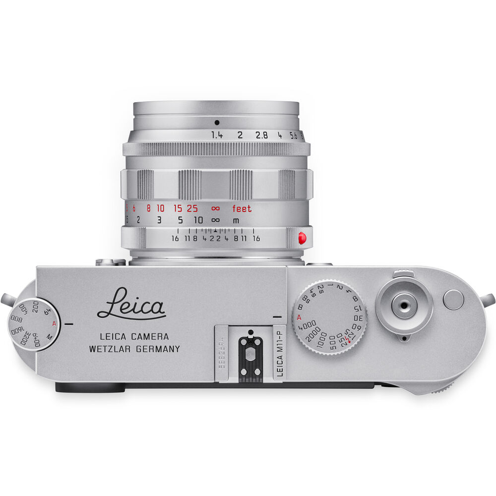 Leica Summilux-M 50mm f/1.4 Lens (Leica M, Silver, 2025 Version) #11714