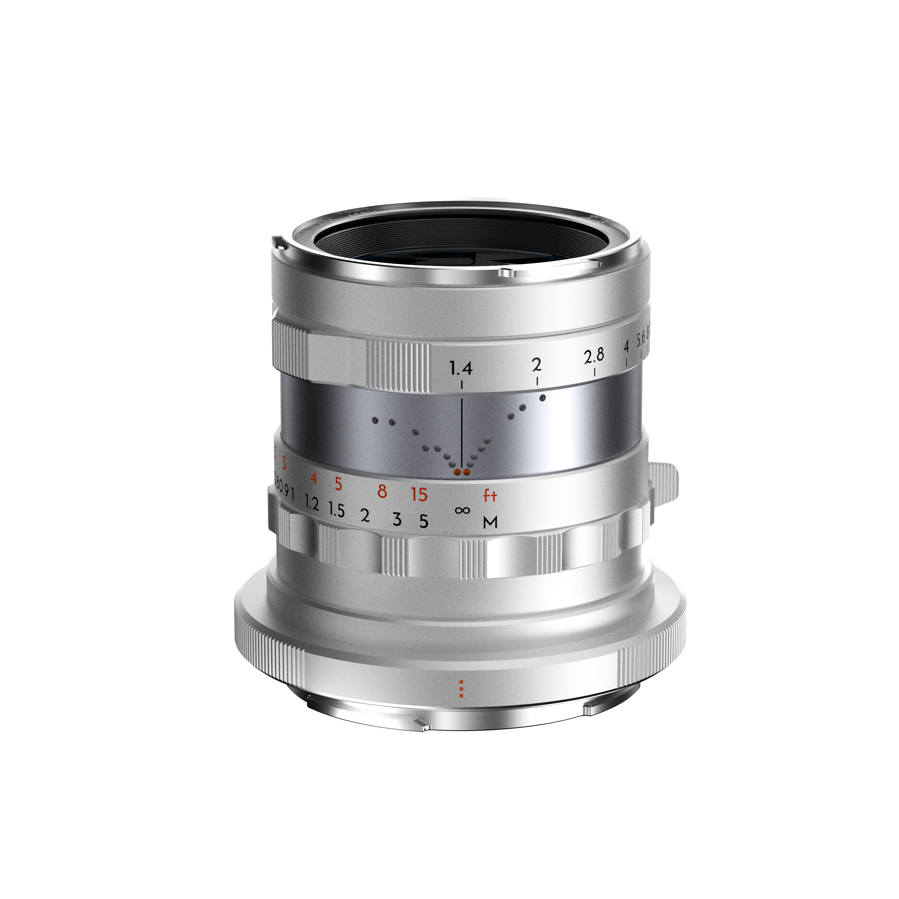 Thypoch Simera 35mm f1.4 for Nikon Z Mount Lens (Silver)