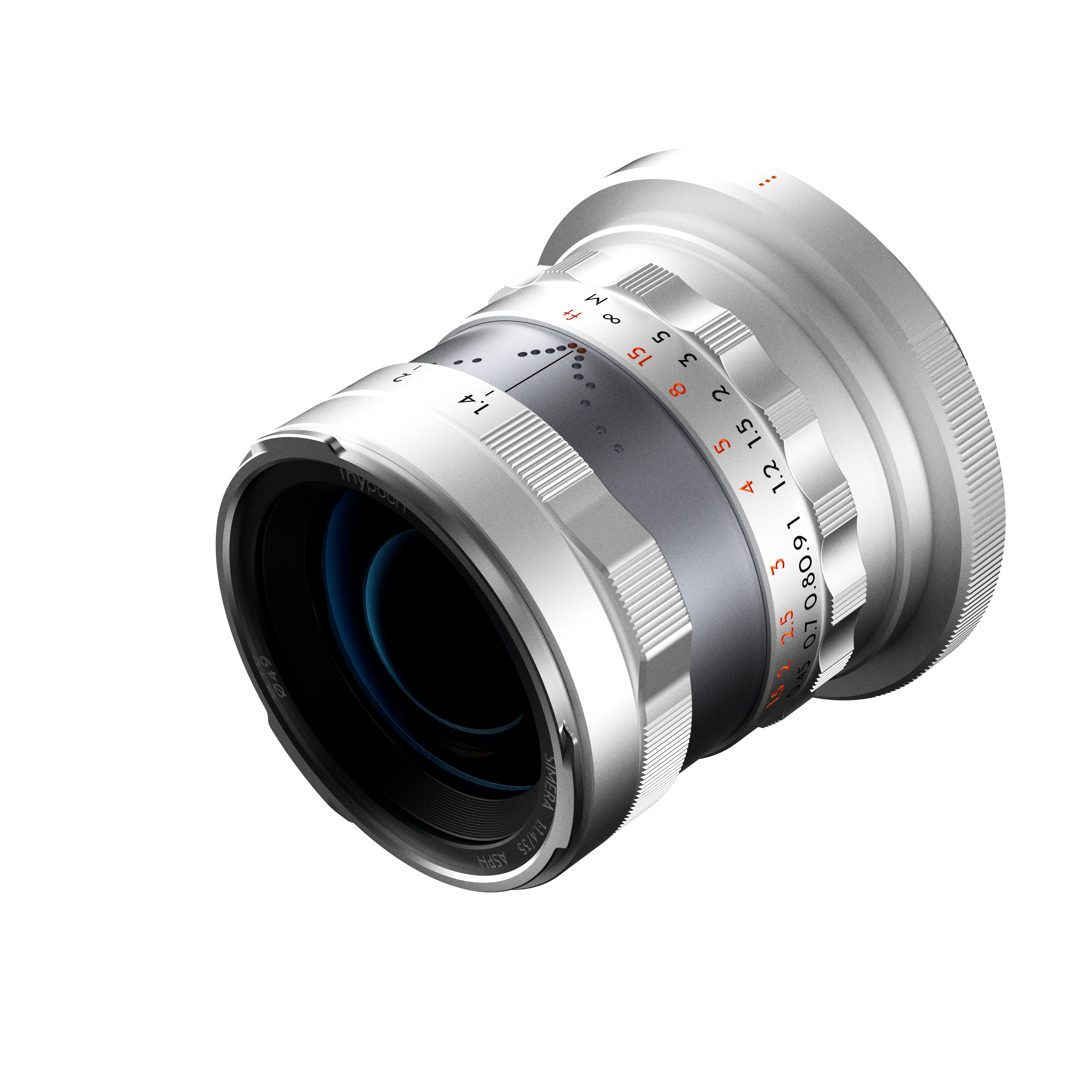 Thypoch Simera 35mm f1.4 for Nikon Z Mount Lens (Silver)