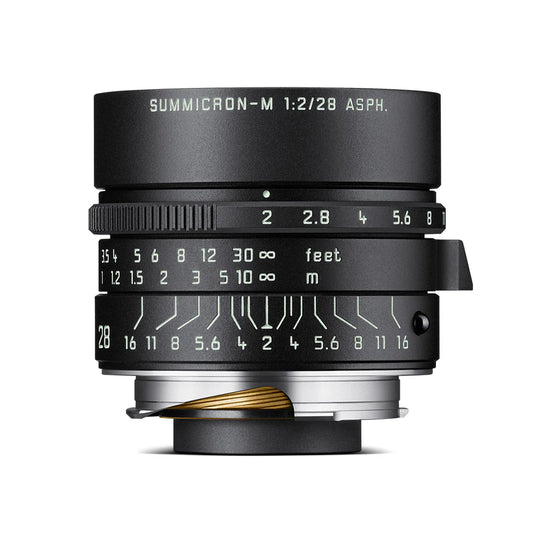 Leica Summicron-M 28mm f/2 ASPH Lens – Matte Black Paint (Limited Edition, 450 Units)