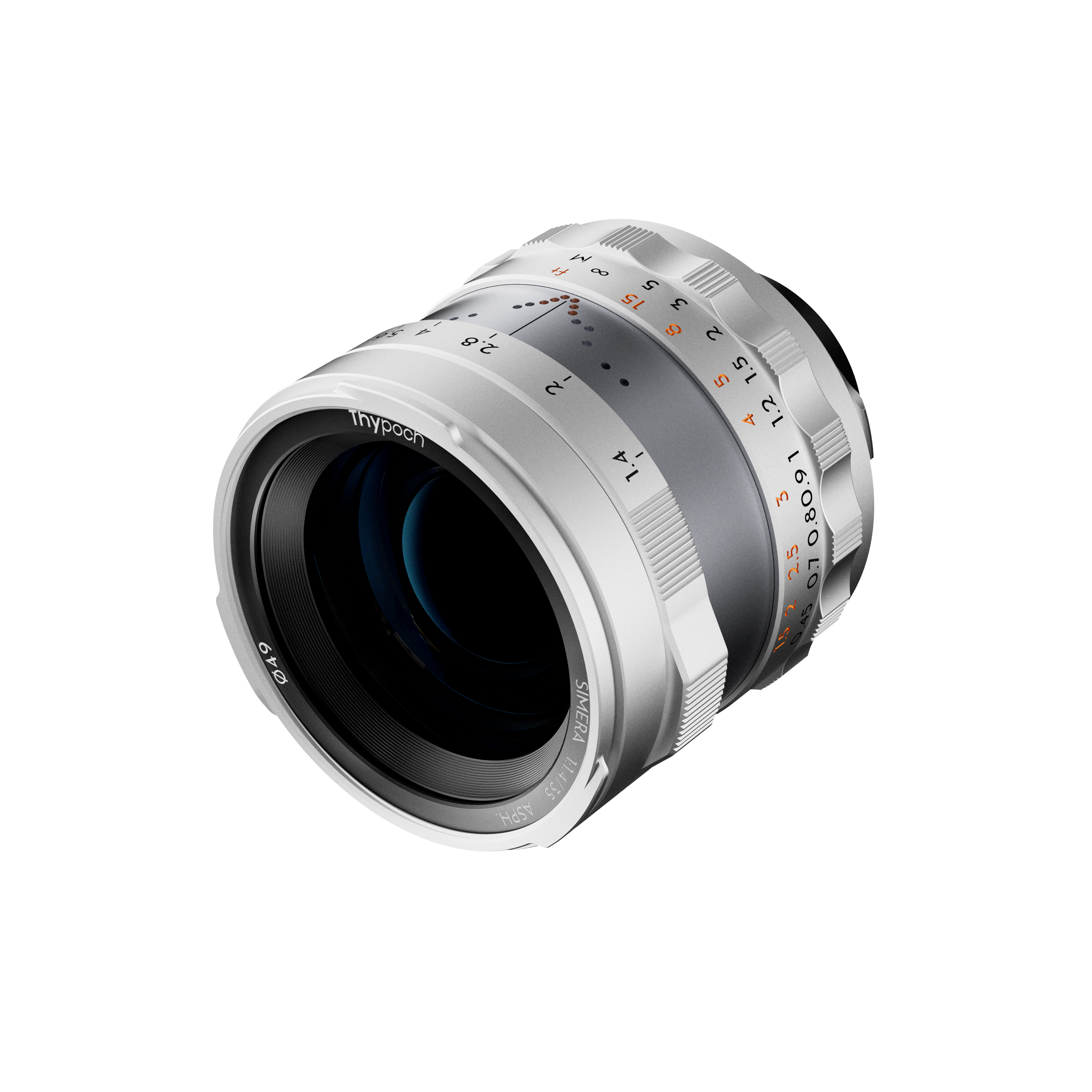 Thypoch Simera 35mm f1.4 for Leica M Mount Lens (Sliver)