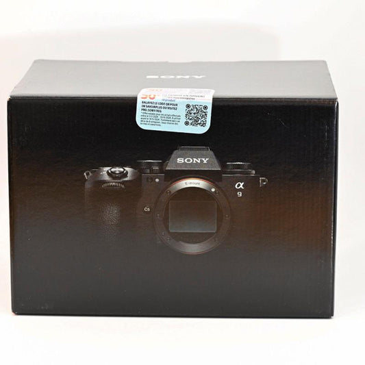 Sony A9iii Camera with Lens Box Front View