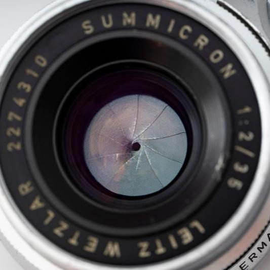 Leica 35mm f2 Summicron Lens 8-Element Leica #11308 CLA'd By DAG, Made in Germany- Used- Bargain