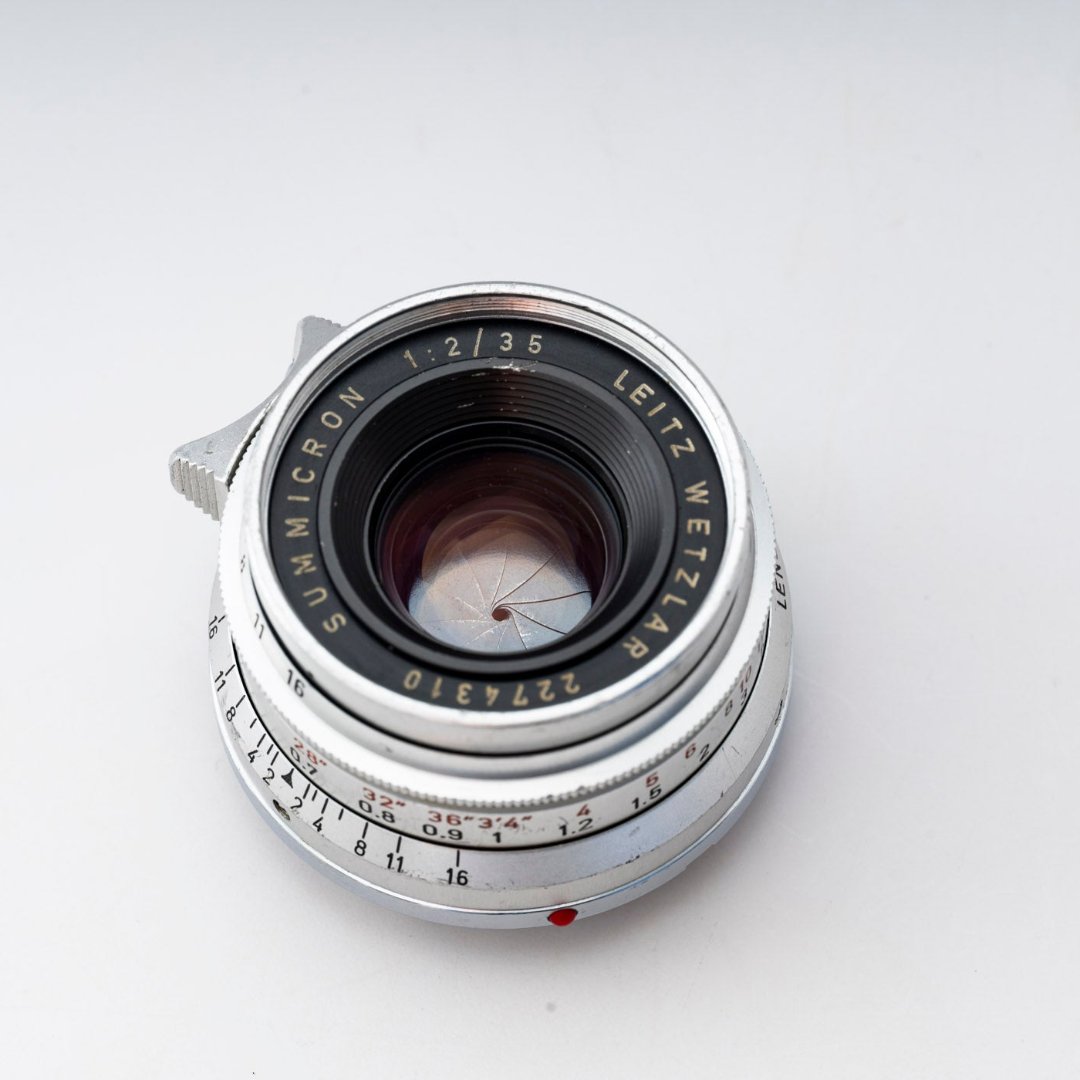 Leica 35mm f2 Summicron Lens 8-Element Leica #11308 CLA'd By DAG, Made in Germany- Used- Bargain