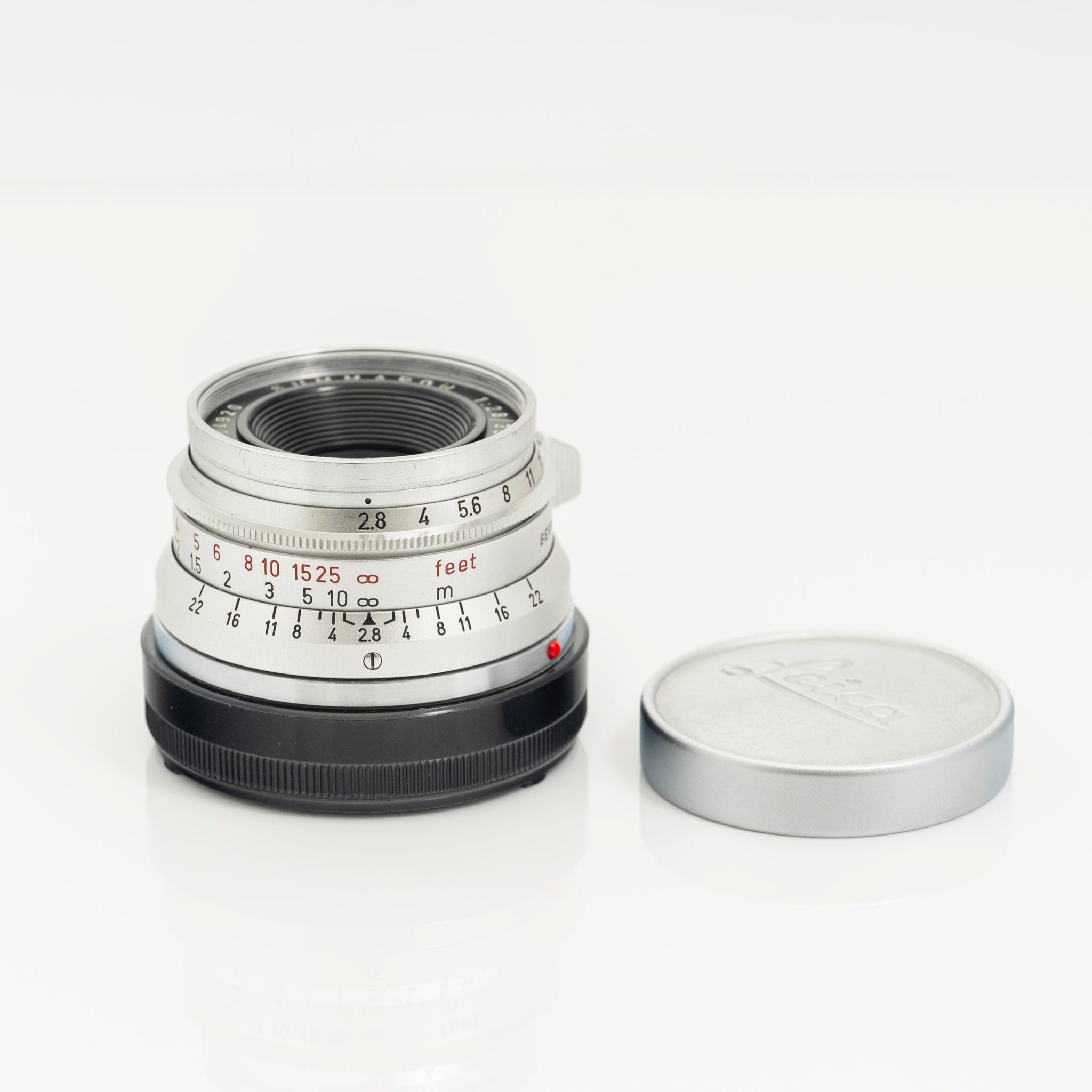 Leica 35mm Summaron f/2.8 (Silver) M Lens -  Made in Germany - Recent CLA by DAG