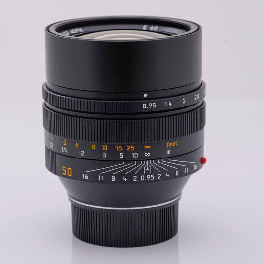 Leica Noctilux-M 50mm f/0.95 ASPH. Lens Black MFR #11602