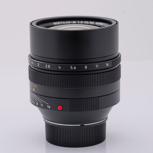 Leica Noctilux-M 50mm f/0.95 ASPH. Lens Black MFR #11602