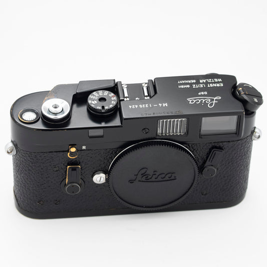 Leica M4 Rangefinder Camera (Original Black Paint) Rare