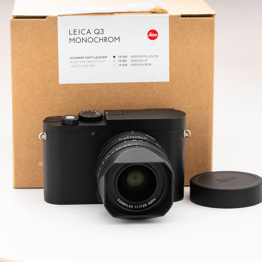Leica Q3 Monochrom Digital Camera MFR #19200