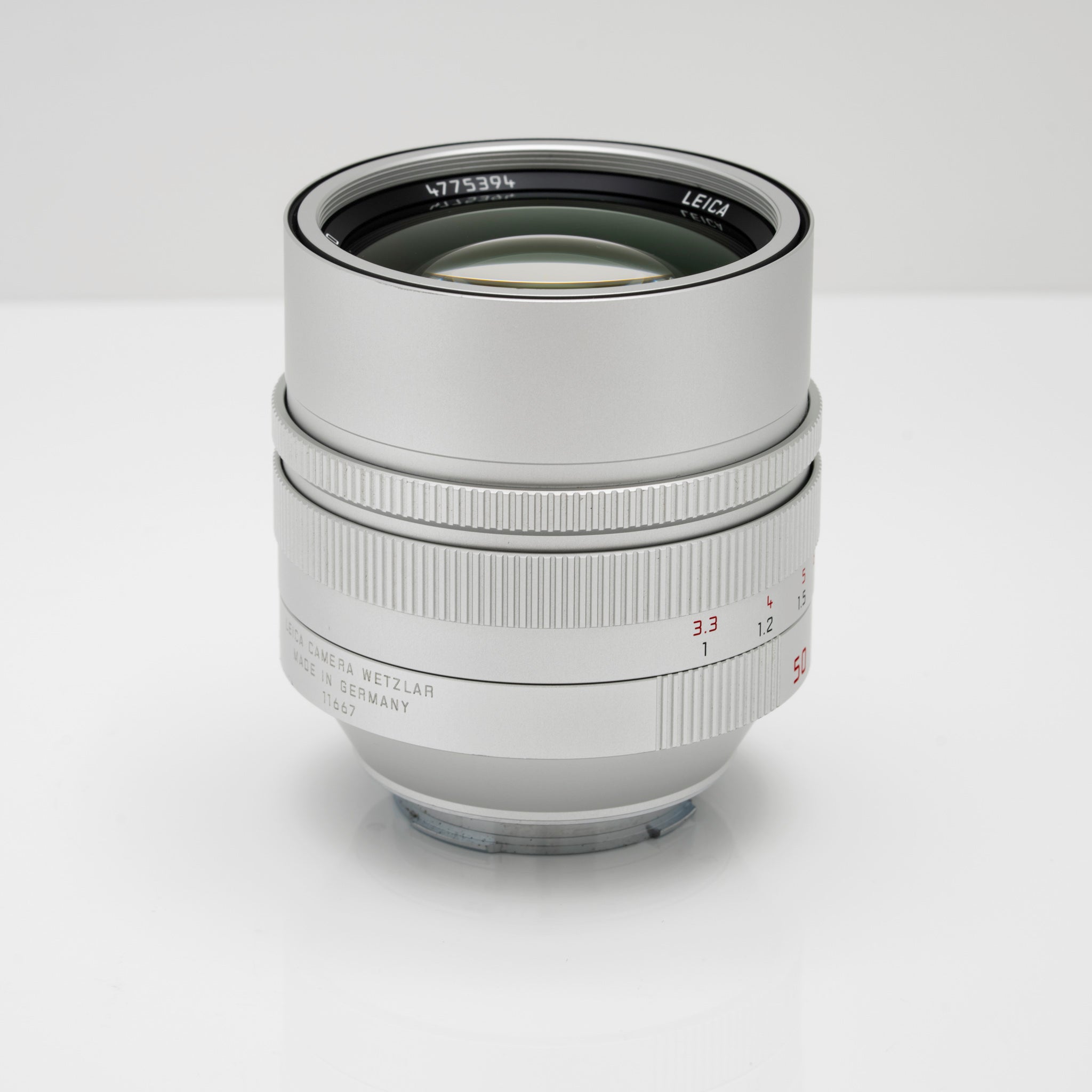 Leica Noctilux-M 50mm f/0.95 ASPH. Lens (Silver) MFR #11667