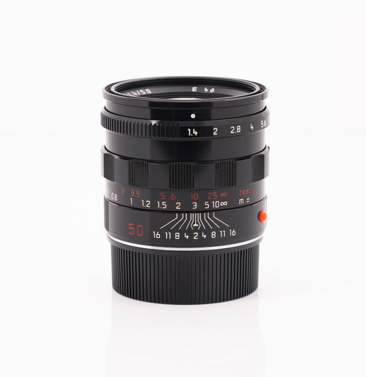 Leica Summilux-M 50mm f1.4 Black Paint e46 Pre-ASPH Millennium Edition Lens #11623