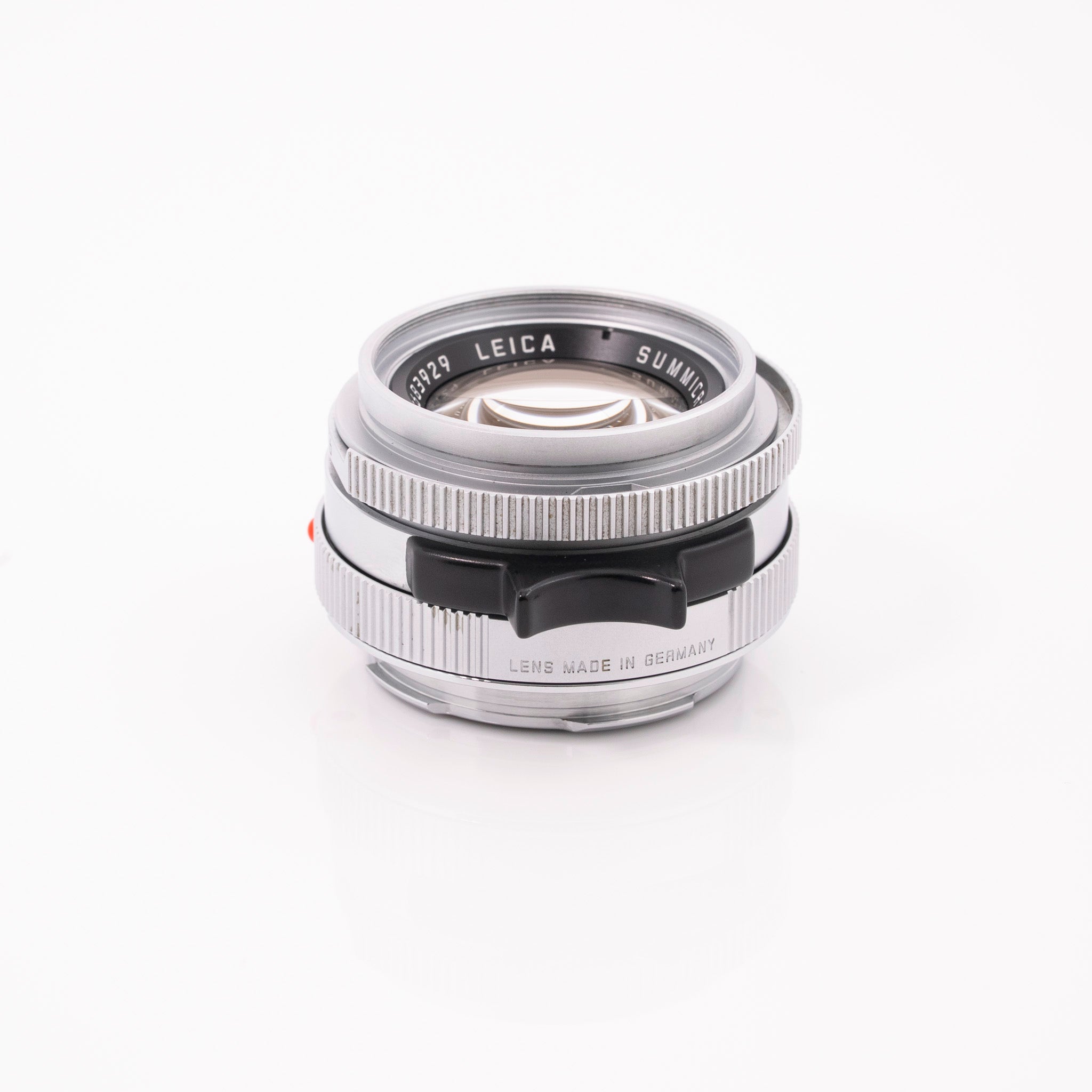 Leica 35mm f/2 Summicron-M Lens Chrome/Silver #11311 (Made in Germany) Used