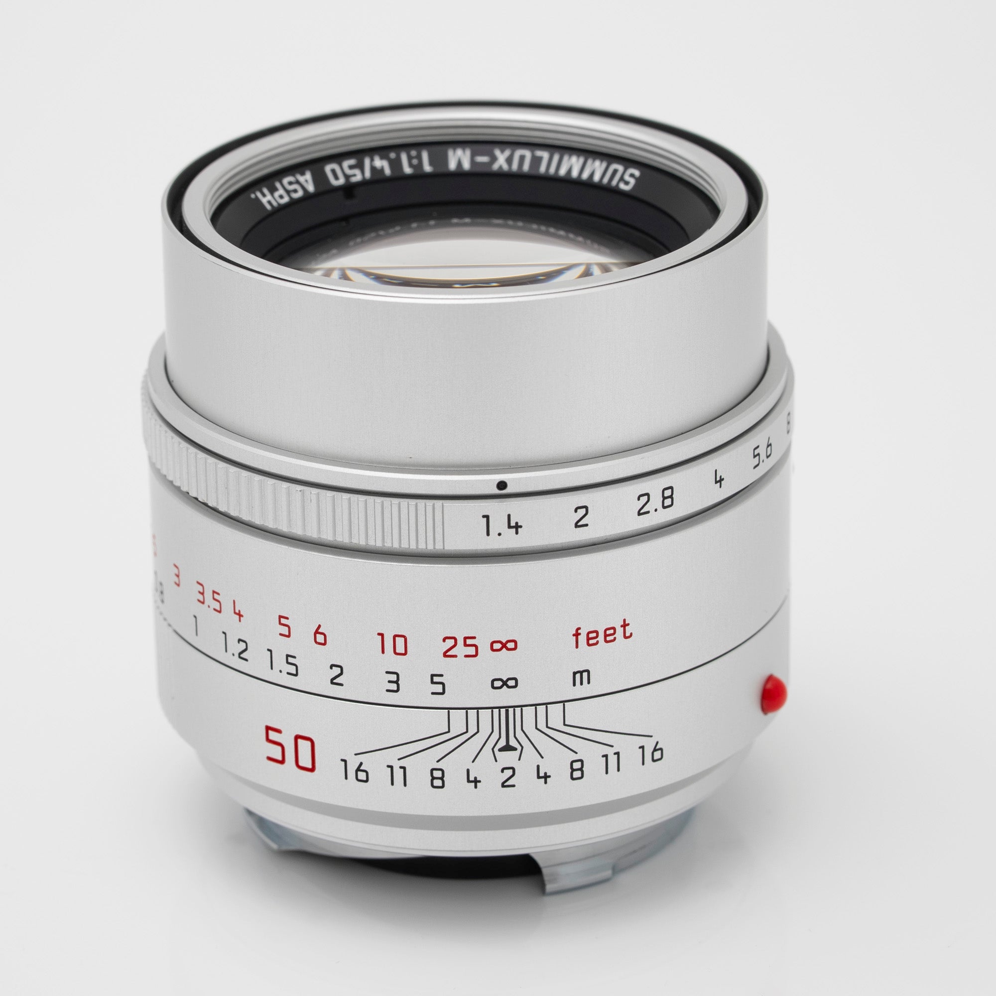 Leica Summilux-M 50mm f/1.4 ASPH. Silver #11729 (Pre-Owned)