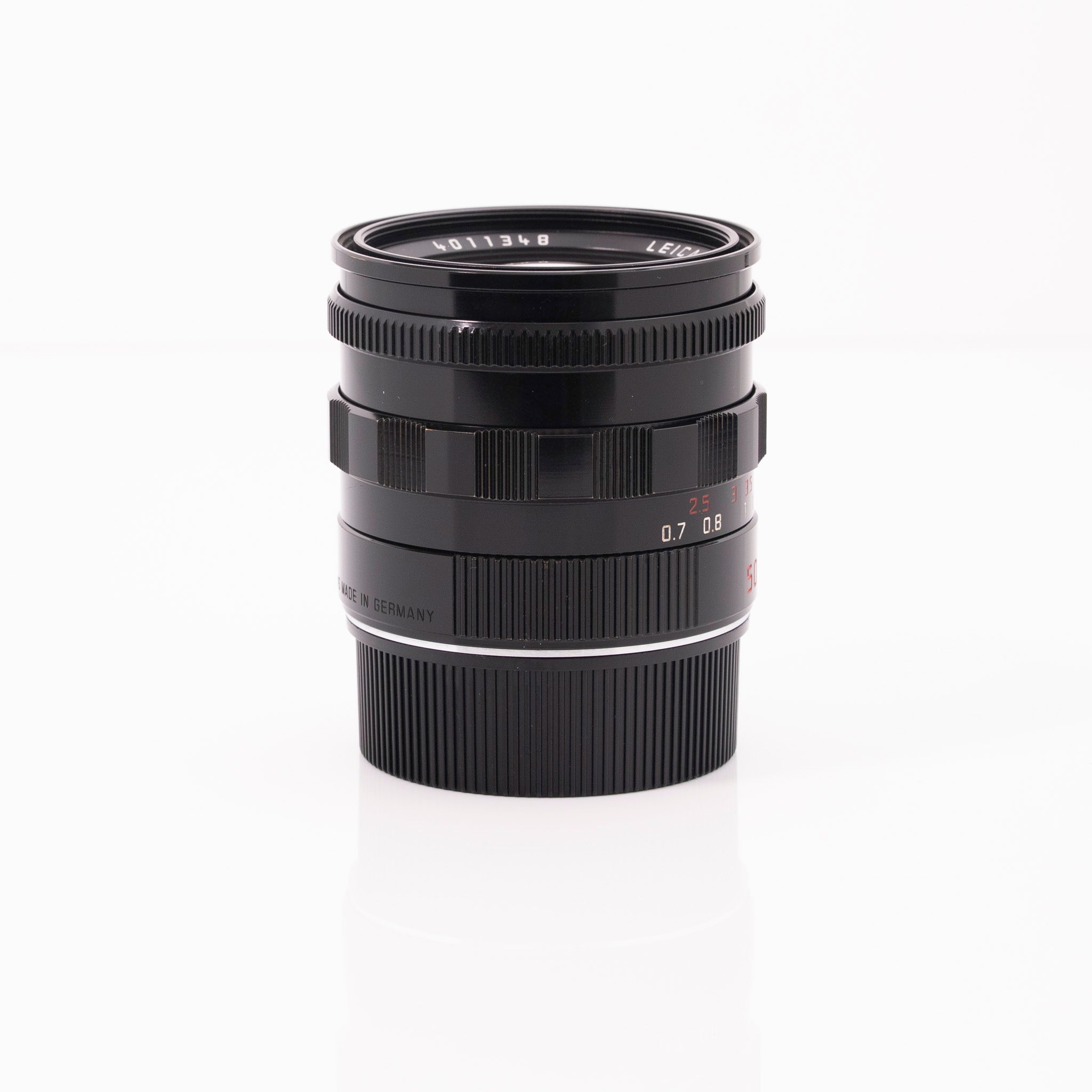 Leica Summilux-M 50mm f1.4 Black Paint e46 Pre-ASPH Millennium Edition Lens #11623