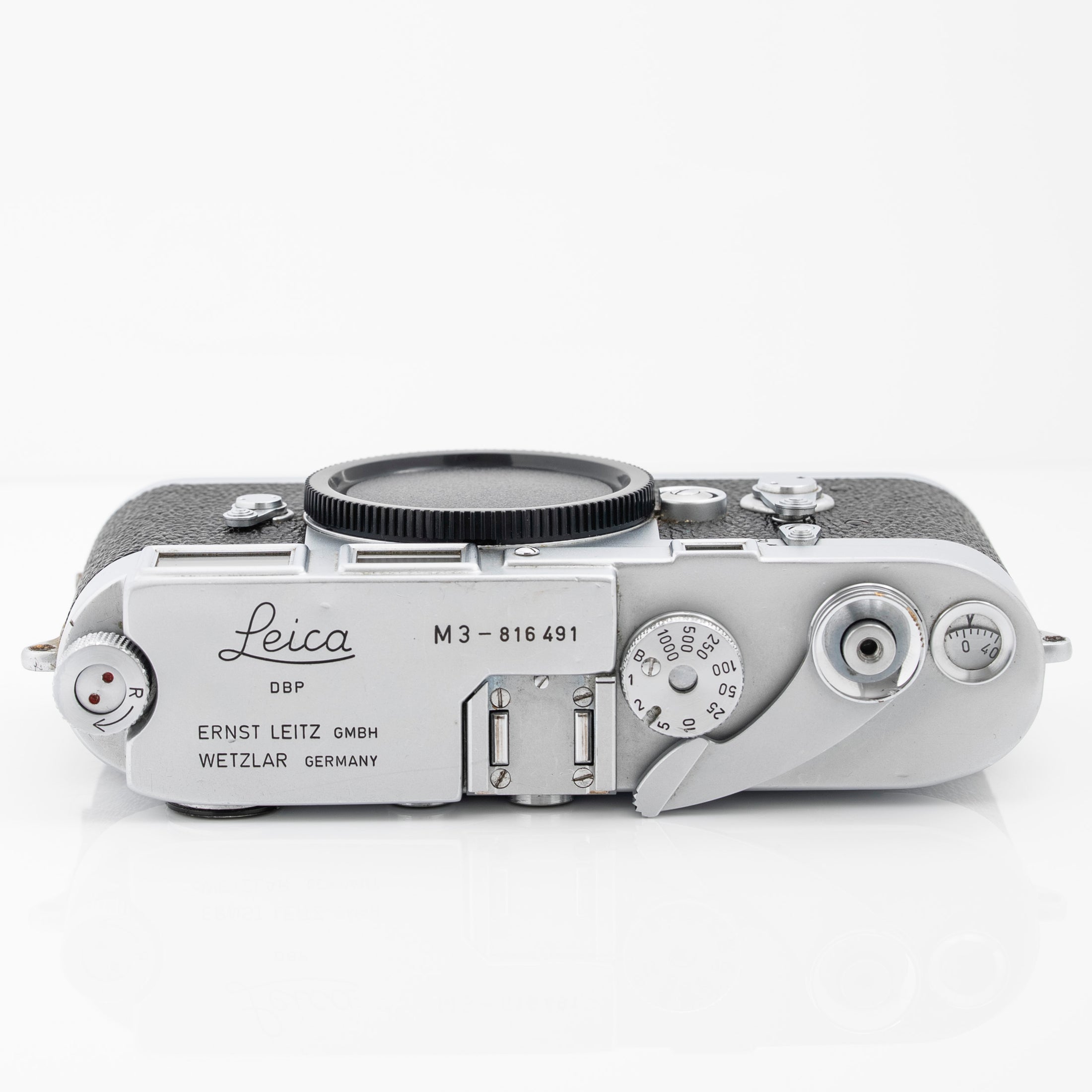 Leica M3 Double Stroke Rangefinder Camera (Silver- Chrome)