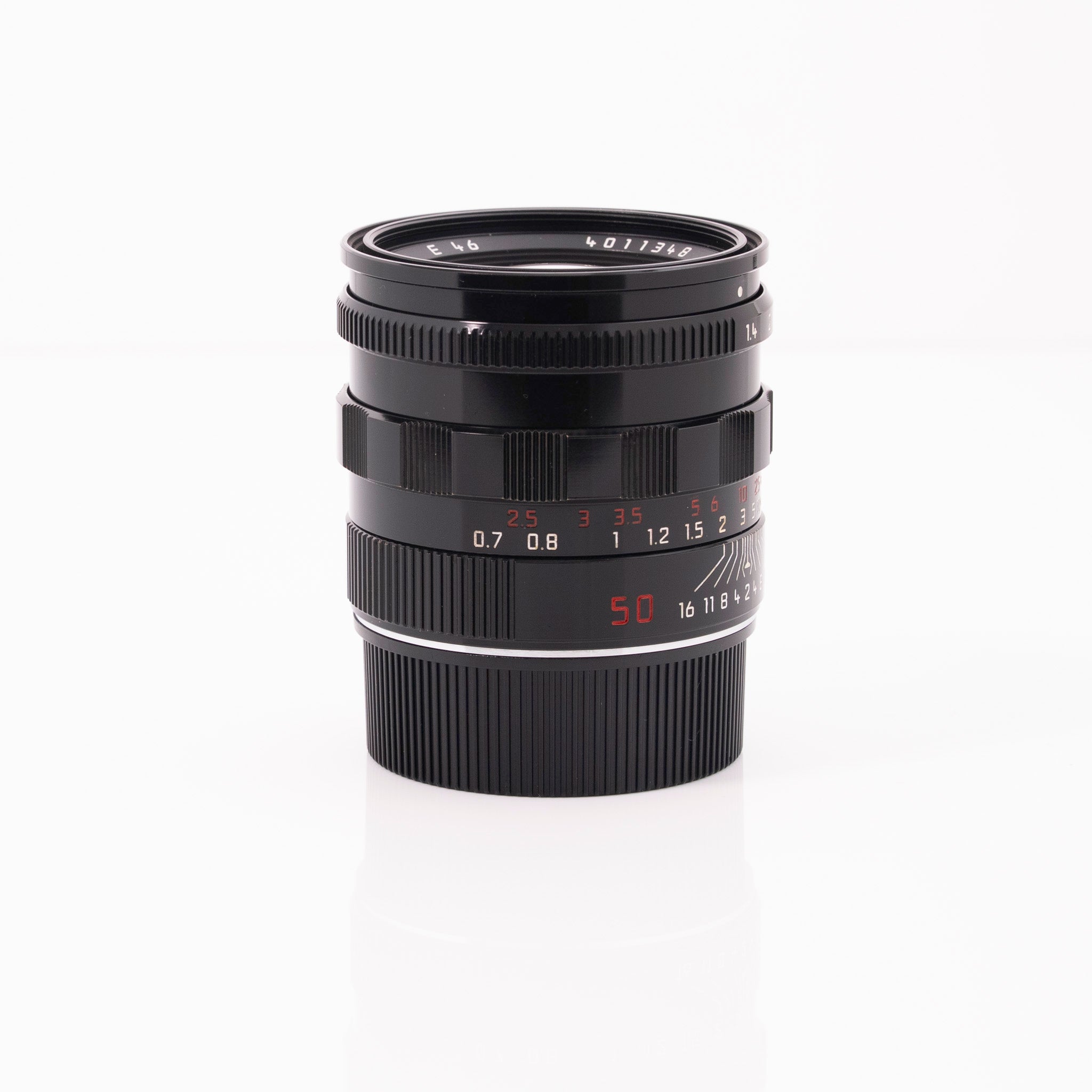 Leica Summilux-M 50mm f1.4 Black Paint e46 Pre-ASPH Millennium Edition Lens #11623