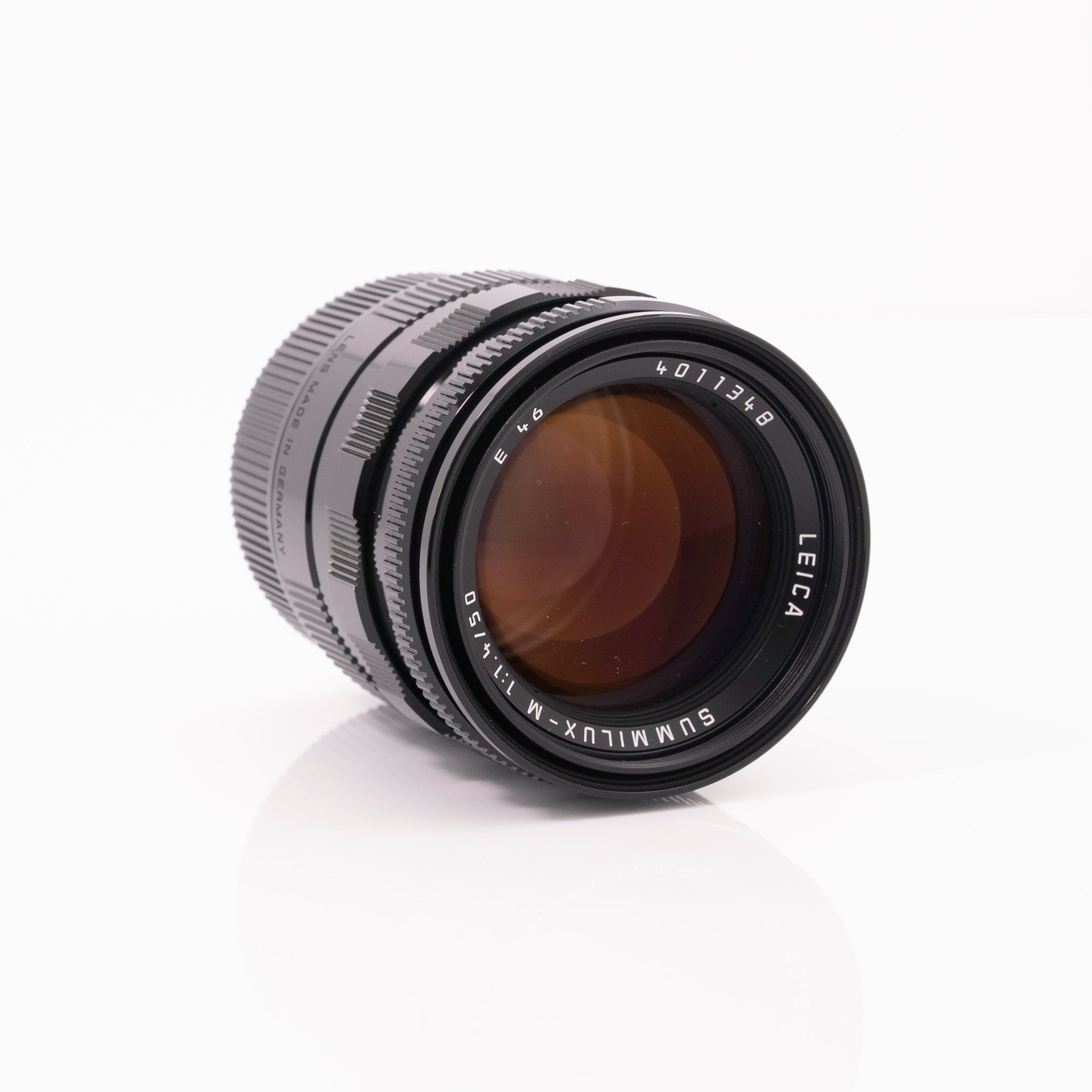 Leica Summilux-M 50mm f1.4 Black Paint e46 Pre-ASPH Millennium Edition Lens #11623