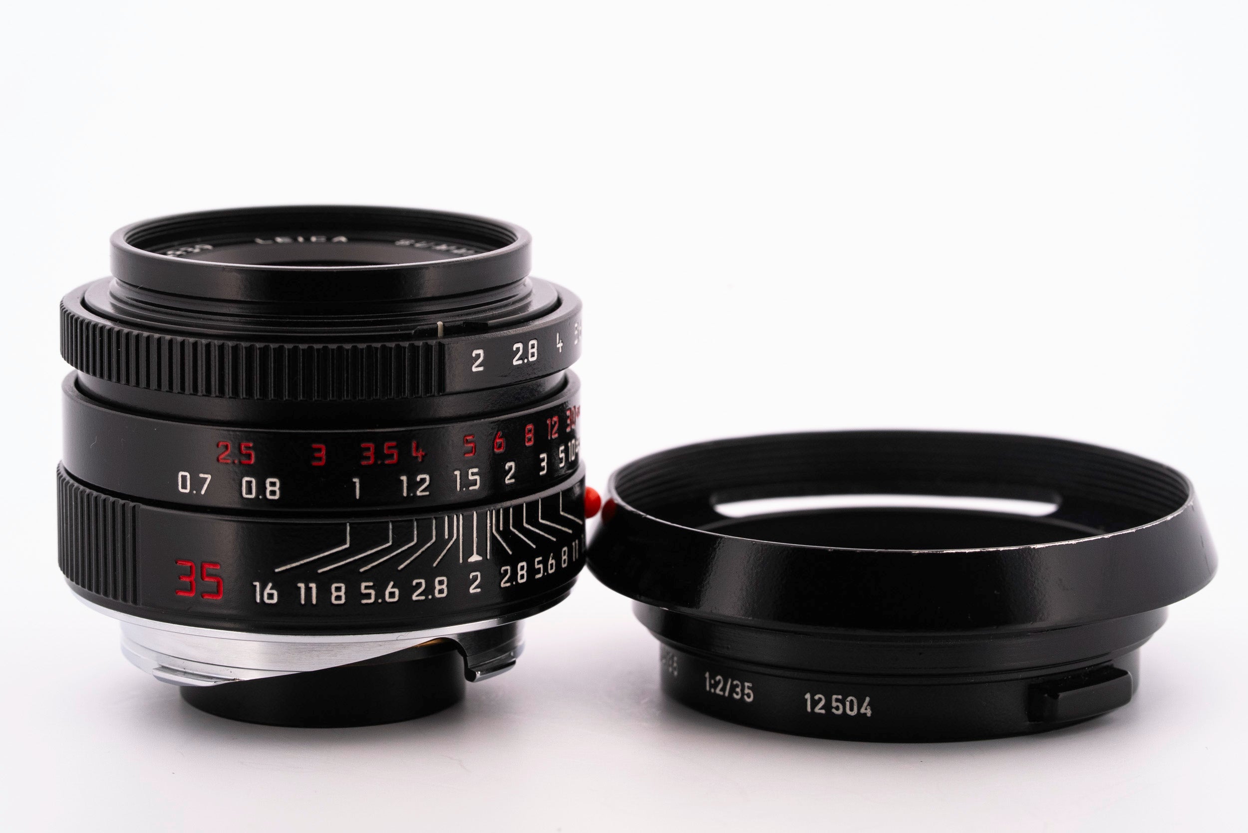 Leica Summicron-M 35mm f/2 ASPH V1 Lens MFR #11879 - Repainted