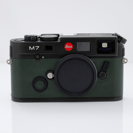 Leica M7 à la Carte – Custom Green Leather Edition Rangefinder Camera