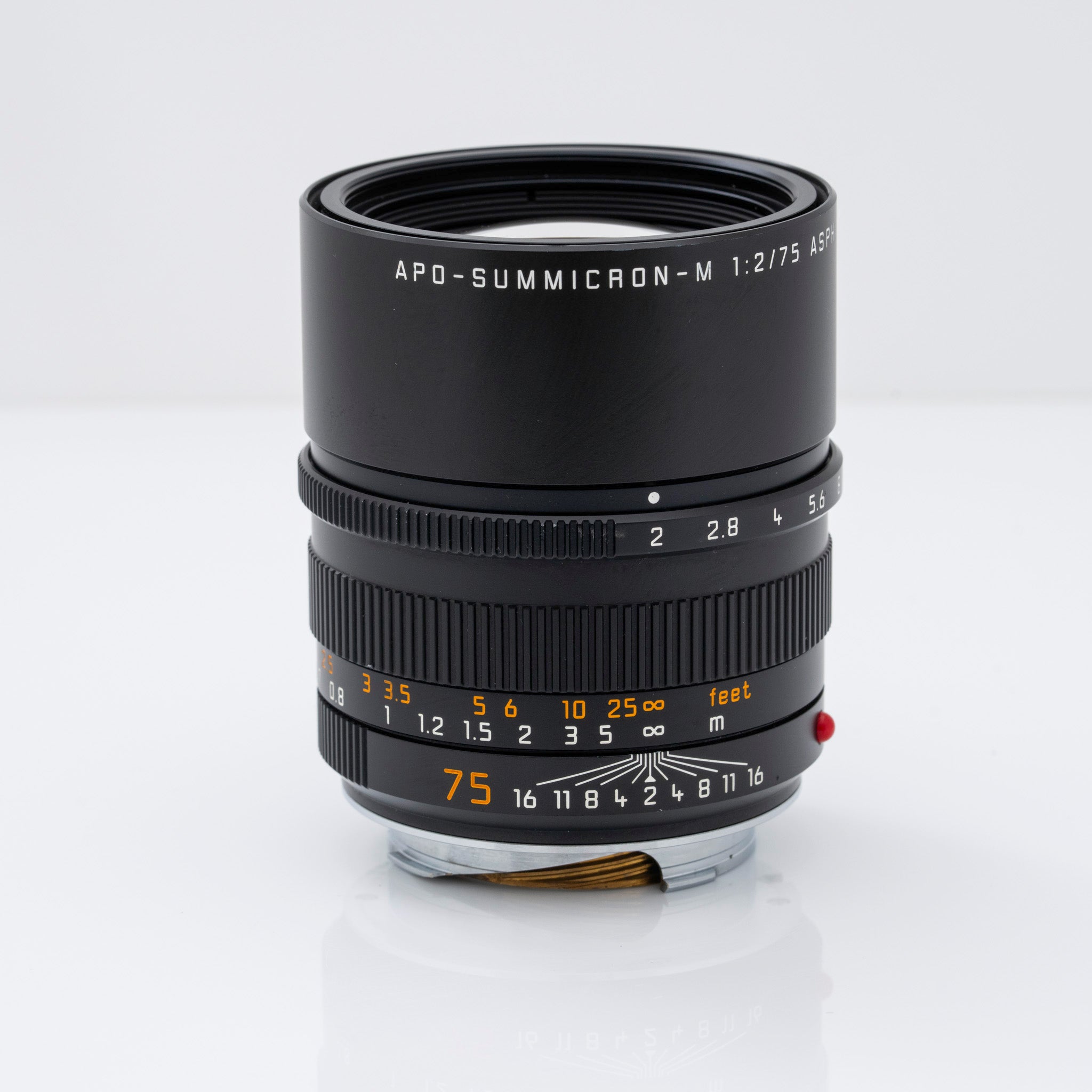 Leica APO-Summicron-M 75mm F/2 ASPH. Lens Black #11637