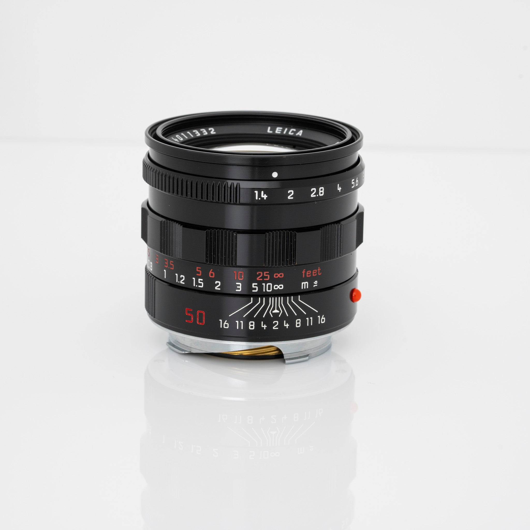 Leica Summilux-M 50mm f1.4 Black Paint e46 Pre-ASPH Millennium Edition Lens #11623