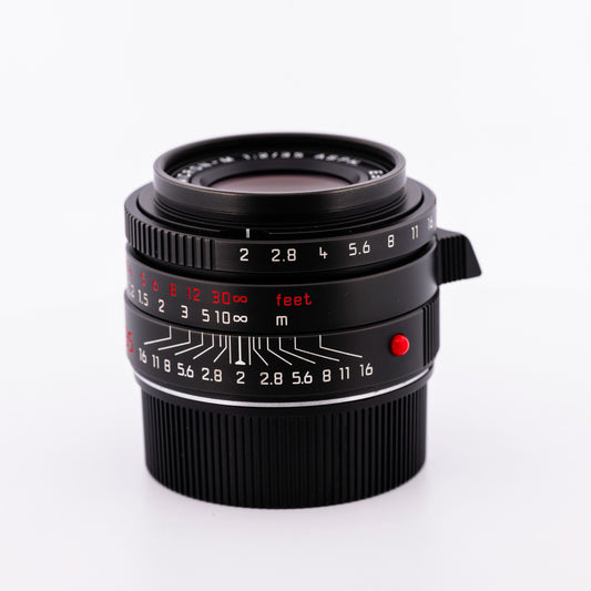 Leica Summicron-M 35mm f/2 ASPH. Lens (Black-Chrome Edition) #11689