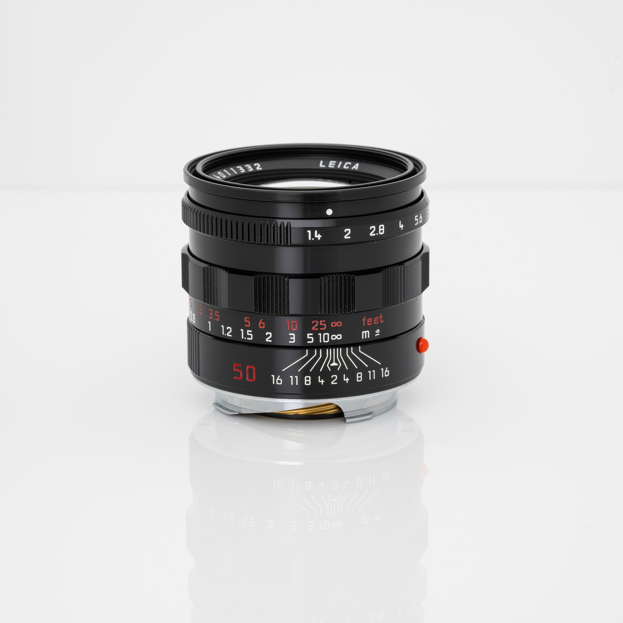 Leica Summilux-M 50mm f1.4 Black Paint e46 Pre-ASPH Millennium Edition Lens #11623