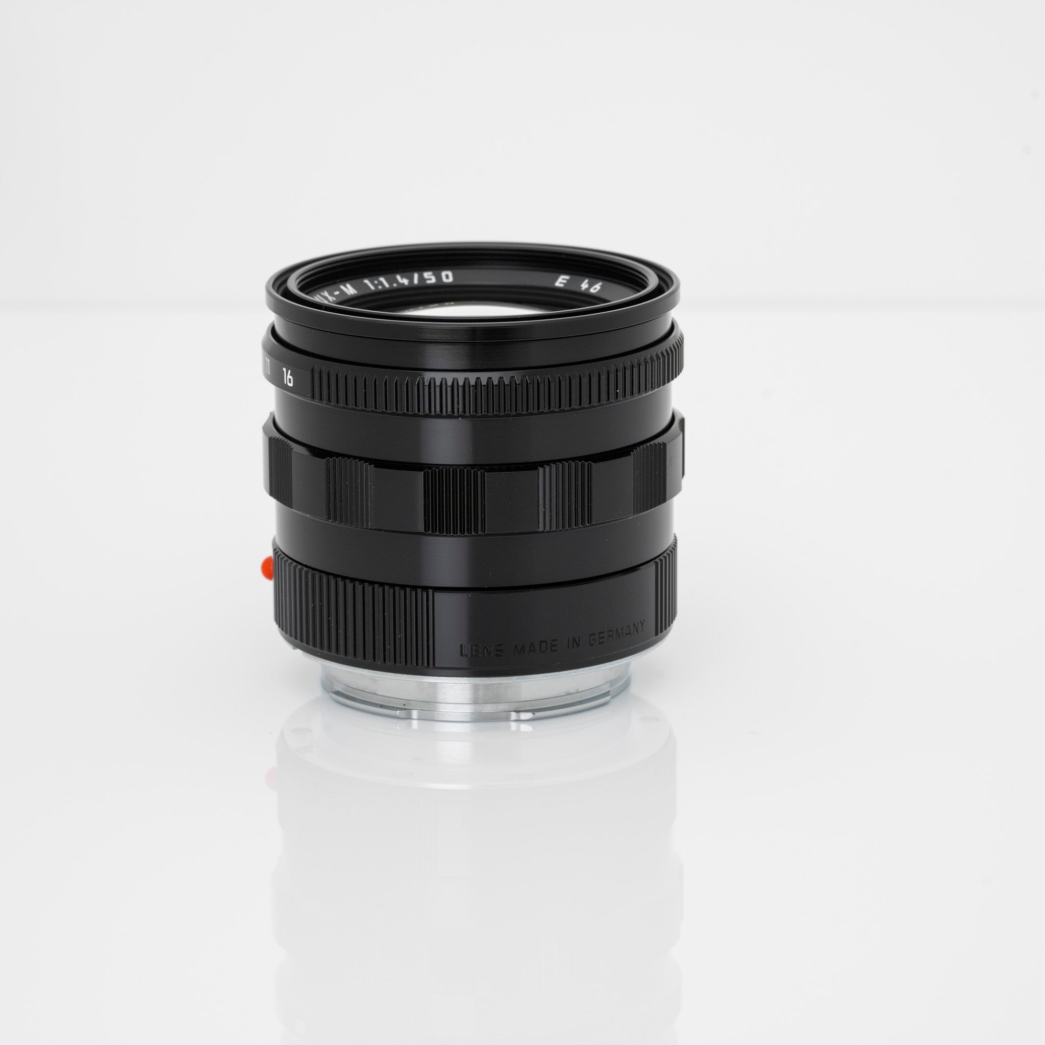 Leica Summilux-M 50mm f1.4 Black Paint e46 Pre-ASPH Millennium Edition Lens #11623
