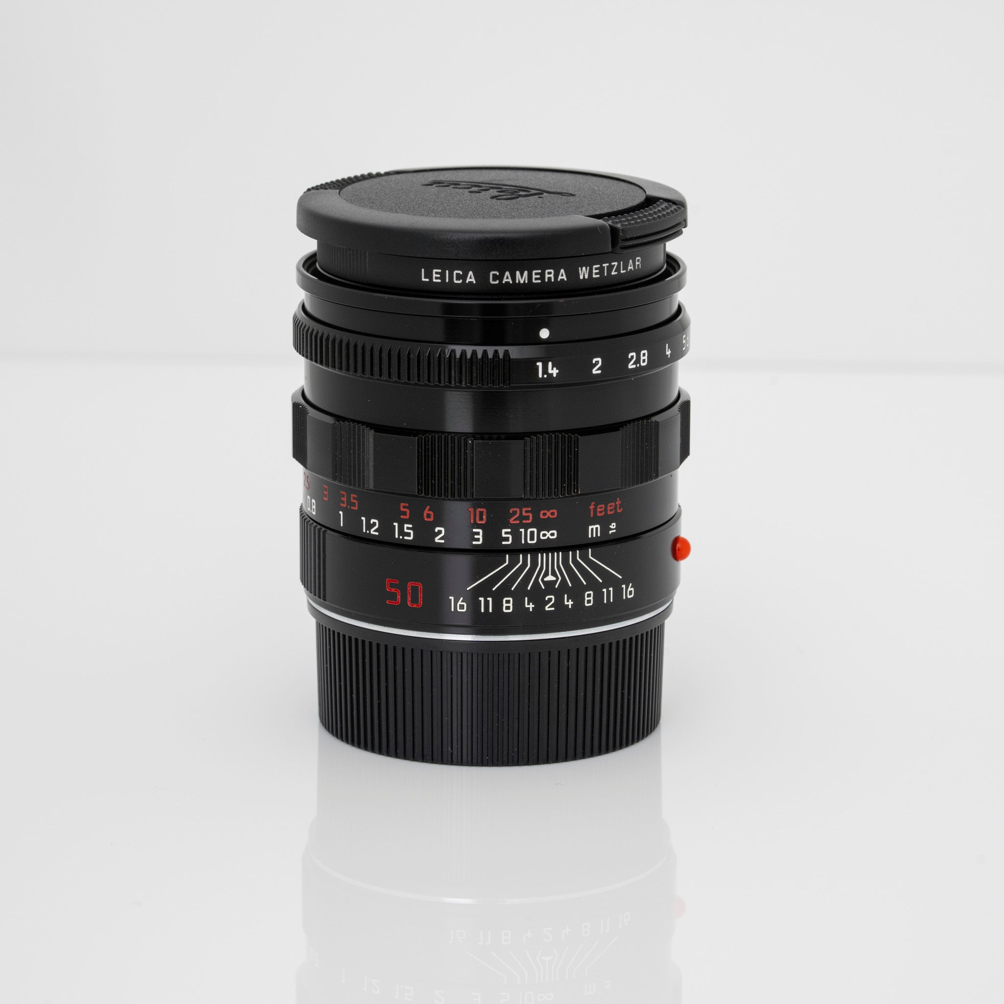 Leica Summilux-M 50mm f1.4 Black Paint e46 Pre-ASPH Millennium Edition Lens #11623
