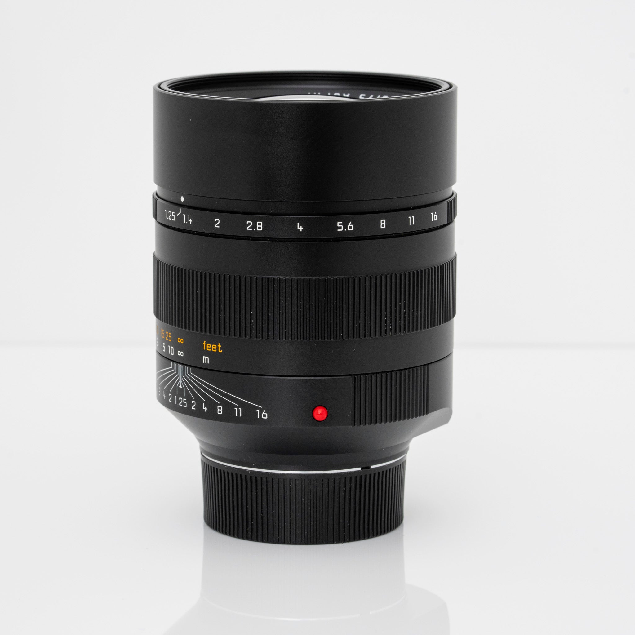 Leica Noctilux-M 75mm f/1.25 ASPH. Lens (Black) MFR #11676