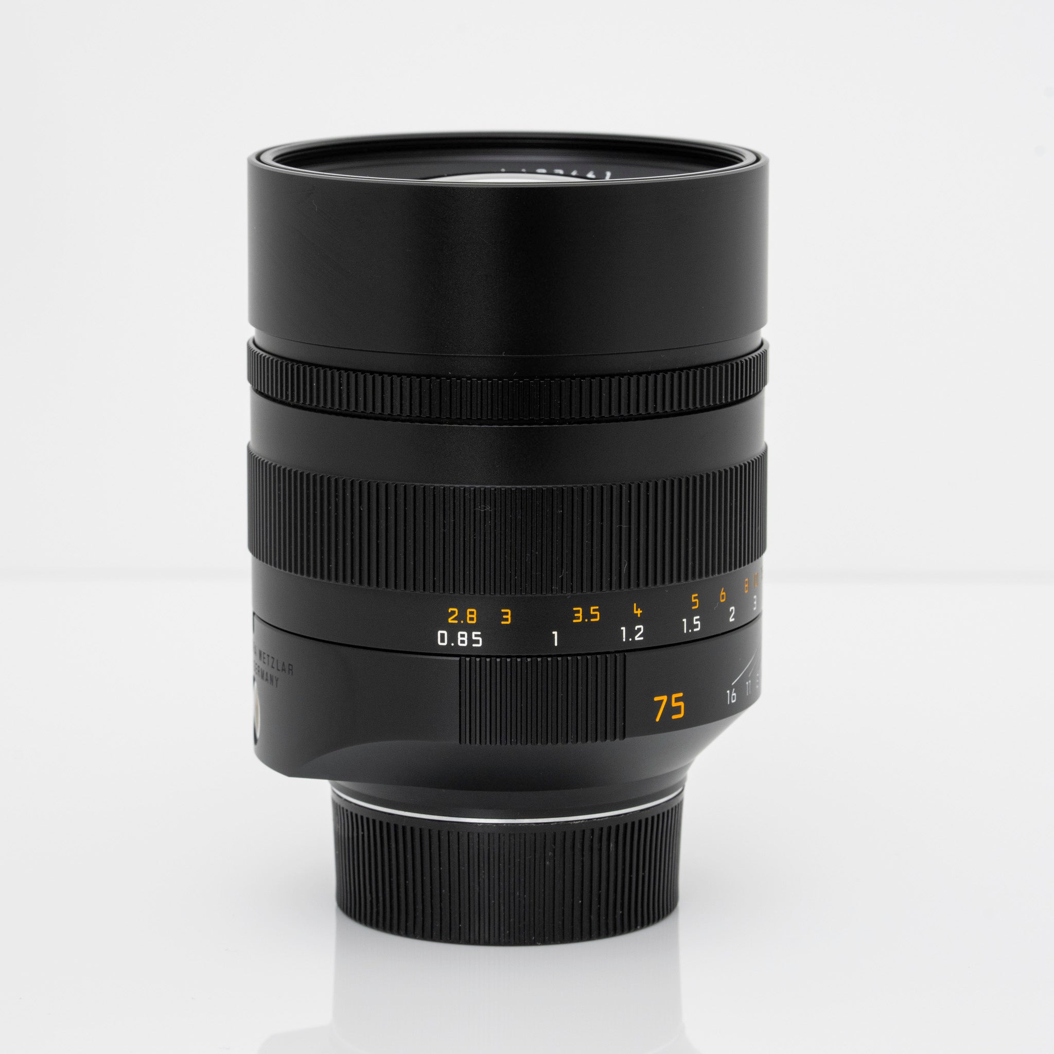 Leica Noctilux-M 75mm f/1.25 ASPH. Lens (Black) MFR #11676