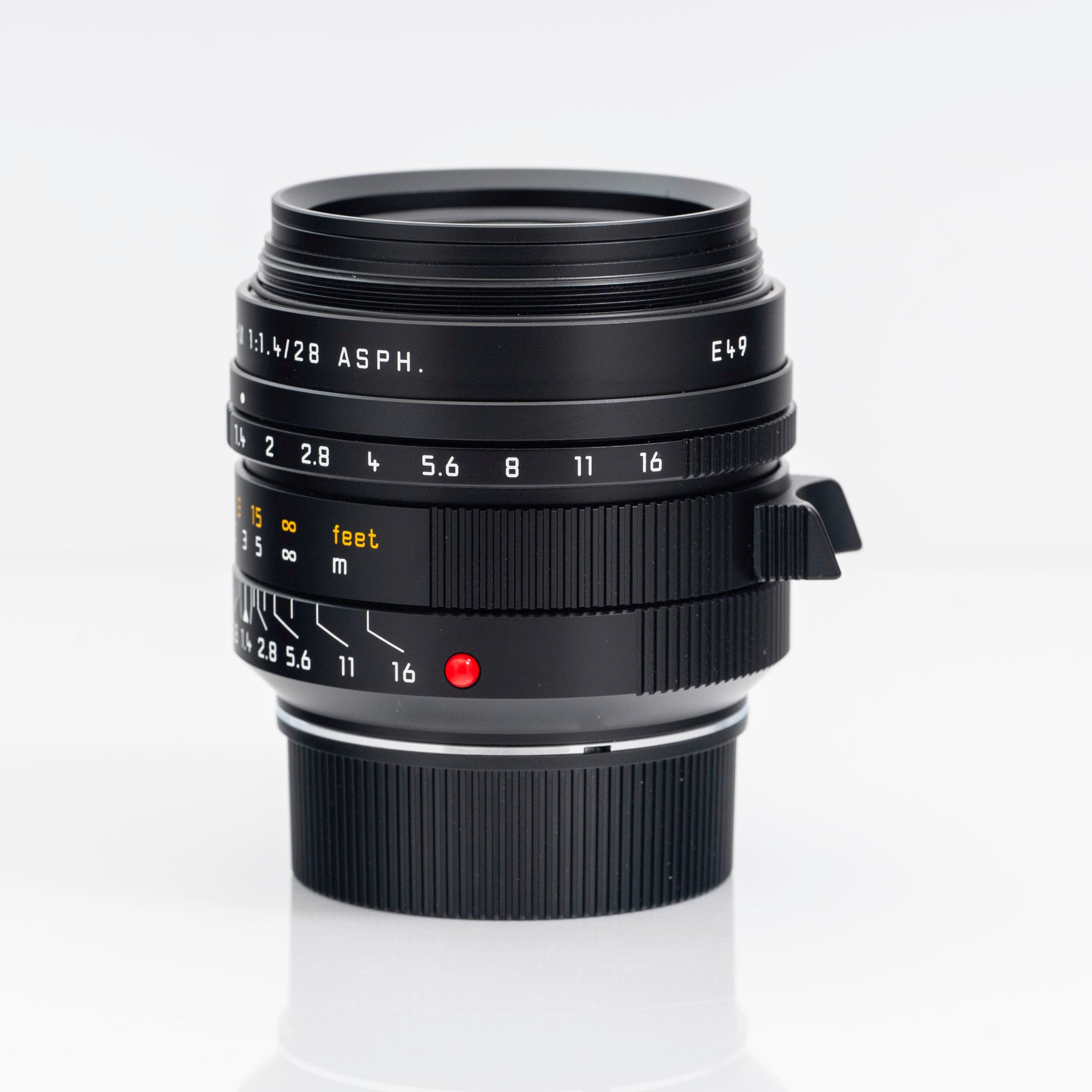 Leica Summilux-M 28mm f/1.4 ASPH. Lens Black #11668