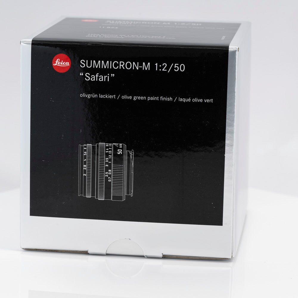 Leica Summicron-M 50mm f/2 Limited Edition 'Safari' Lens #11824 - Open Box