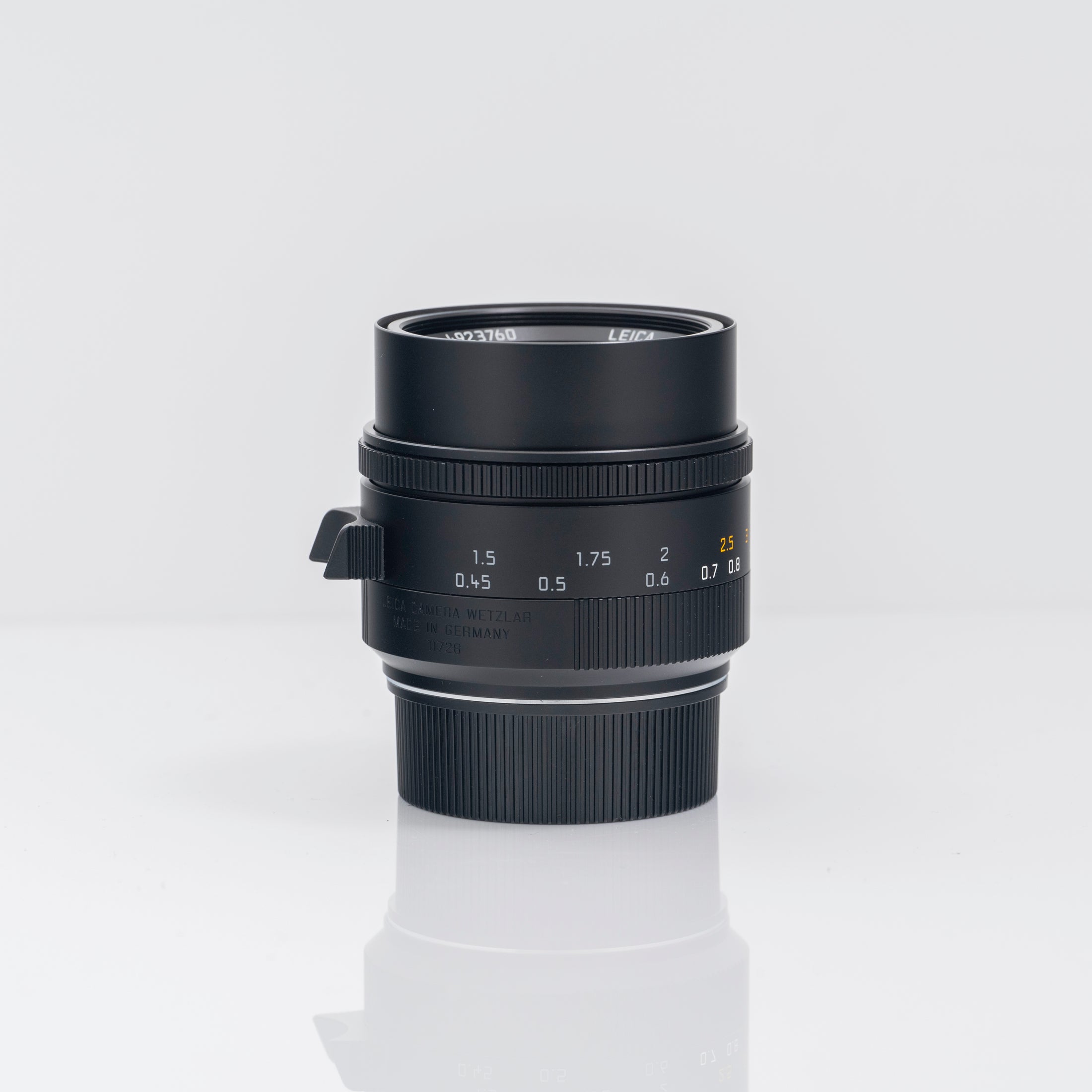 Leica Summilux-M 50mm f/1.4 ASPH. Lens (Black, 2023 Version) Used  #11728 (Like New Minus)