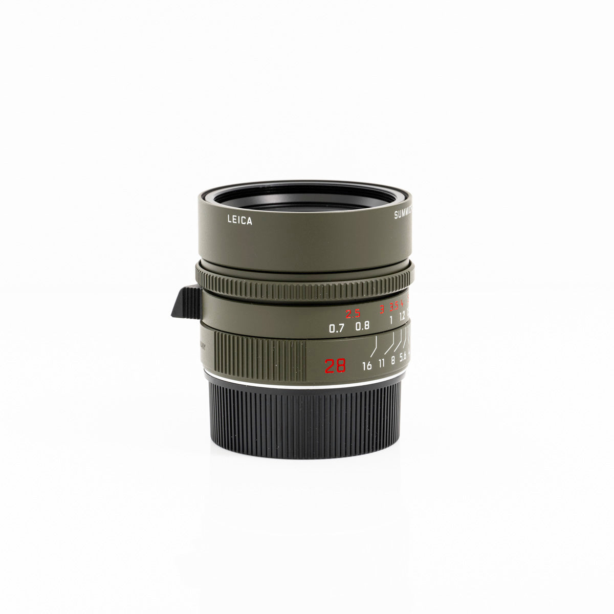 Leica Summicron-M 28 f/2 ASPH  "Safari" Edition Lens - Used - Like New #11704